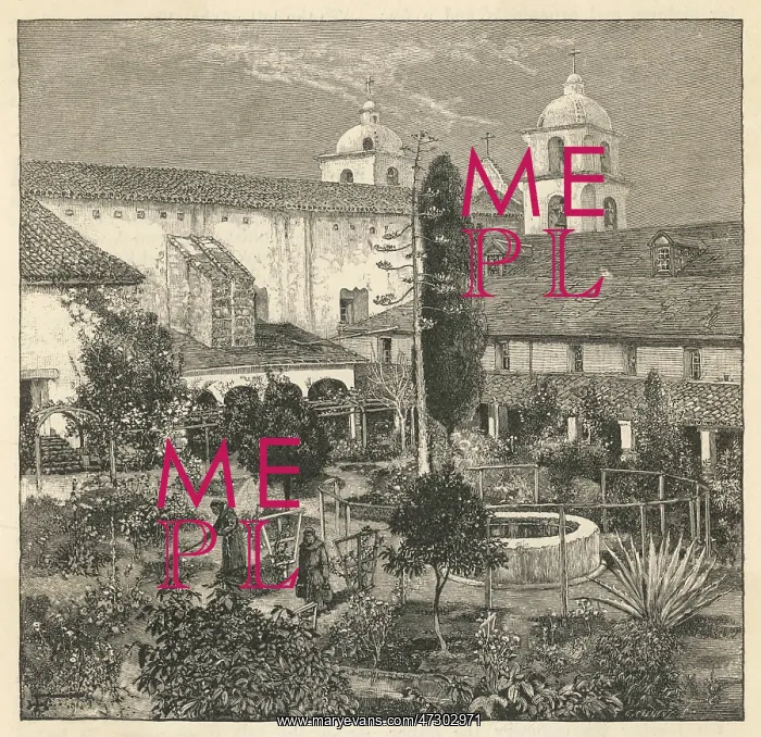 : SANTA BARBARA MISSION : SANTA BARBARA MISSION