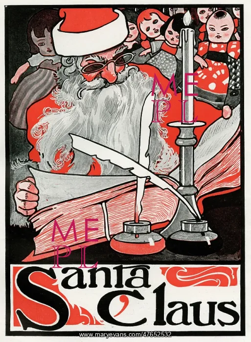 : Santa Claus by Charles Robinson : Santa Claus by Charles Robinson