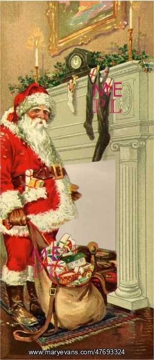  : Santa Delivering Toys
