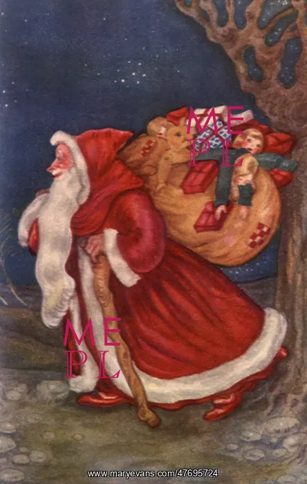  : Santa Delivering Toys