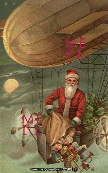  : Santa in Dirigible