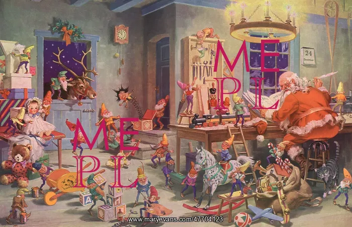 : Santa and Elves, Workshop : Santa and Elves, Workshop