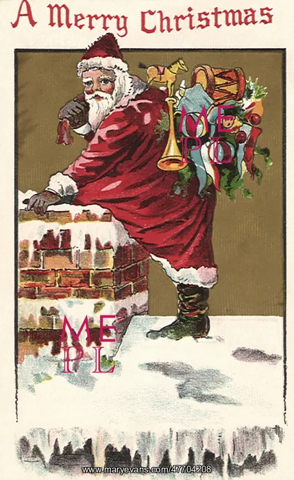  : Santa Enters Chimney