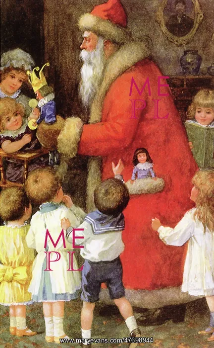  : Santa Gives King Puppet