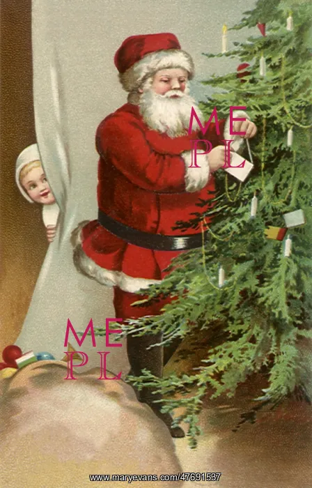  : Santa Hanging Note