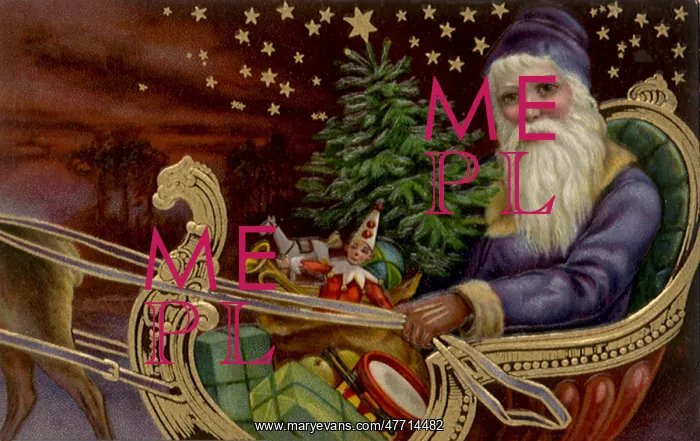  : Santa in Laden Sleigh