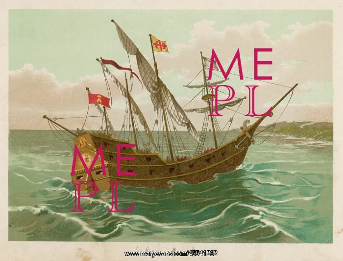 : Santa Maria - Christopher Columbus caravel : Santa Maria - Christopher Columbus caravel