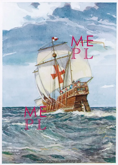 : Santa Maria - Christopher Columbus caravel : Santa Maria - Christopher Columbus caravel