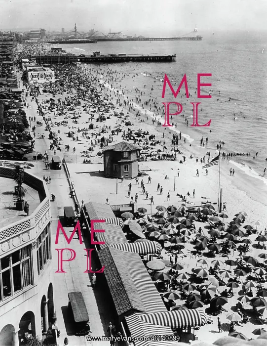 : Santa Monica Beach / California. About : Santa Monica Beach / California. About