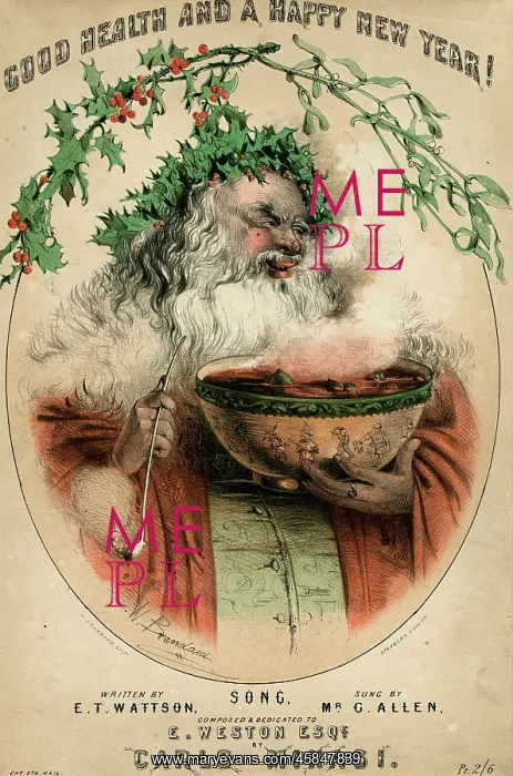 : SANTA & PUNCHBOWL : SANTA & PUNCHBOWL