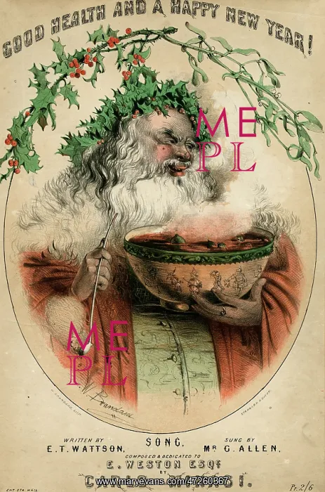 : SANTA & PUNCHBOWL : SANTA & PUNCHBOWL