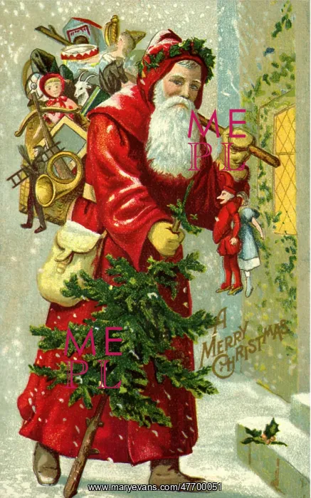  : Santa in Red Robe
