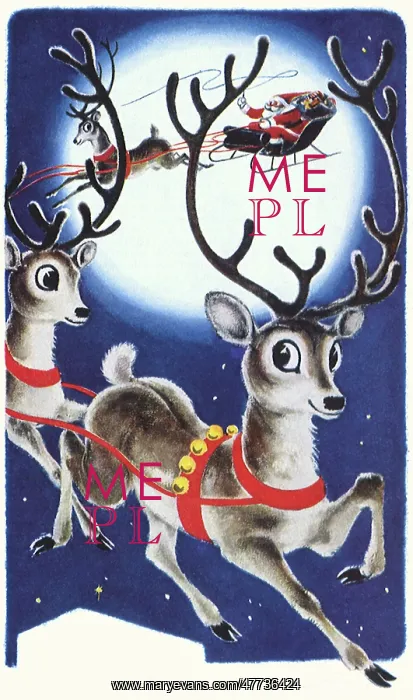  : Santa and Reindeer