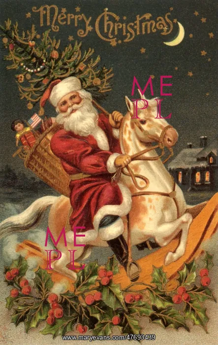  : Santa Rides Rocking Horse