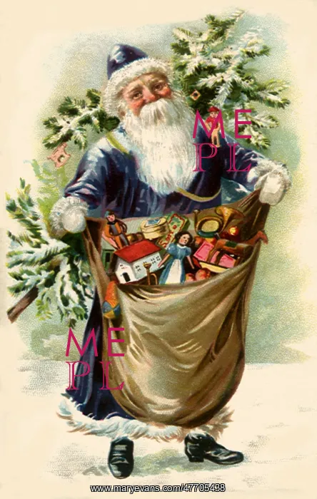  : Santa with Sack of Toys