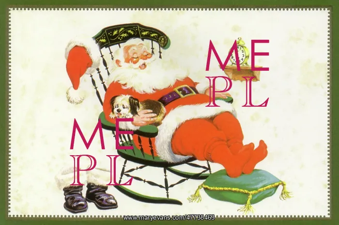  : Santa Sleeping