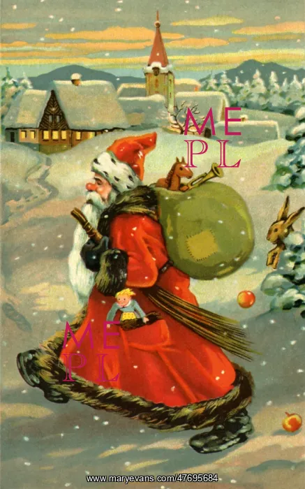  : Santa Spilling Toys