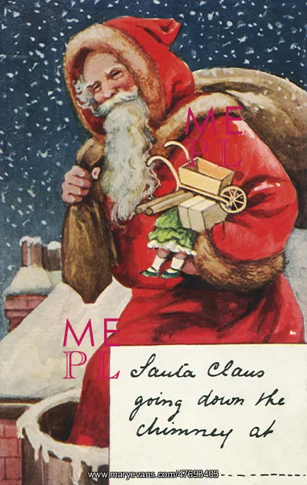  : Santa Steps into Chimney