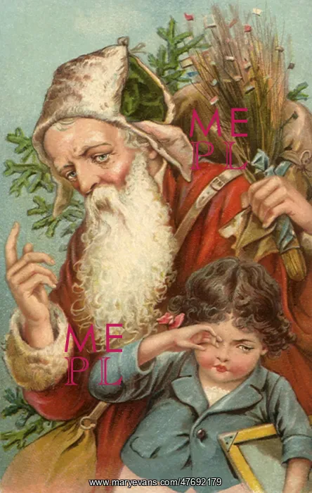  : Santa and Tired Child