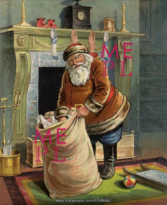  : Santa with Toy Bag