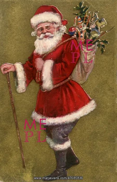  : Thin Santa with Toys