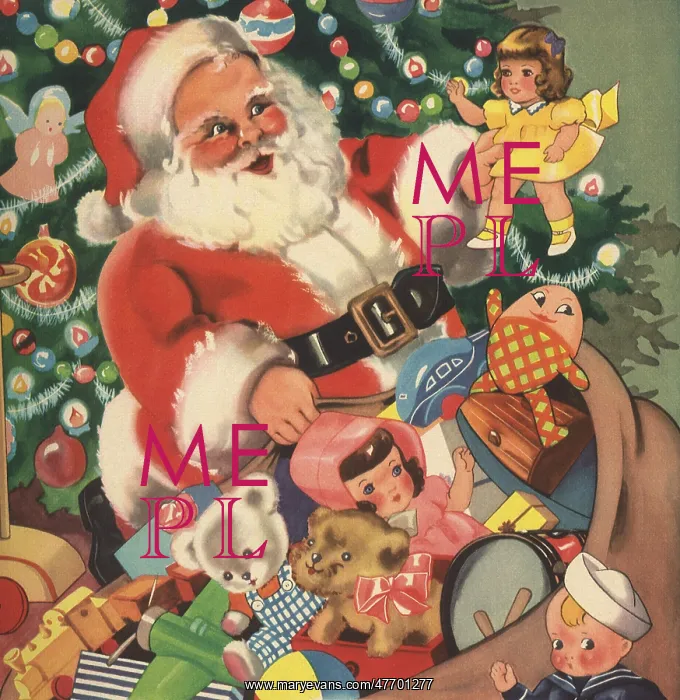  : Santa with Toys
