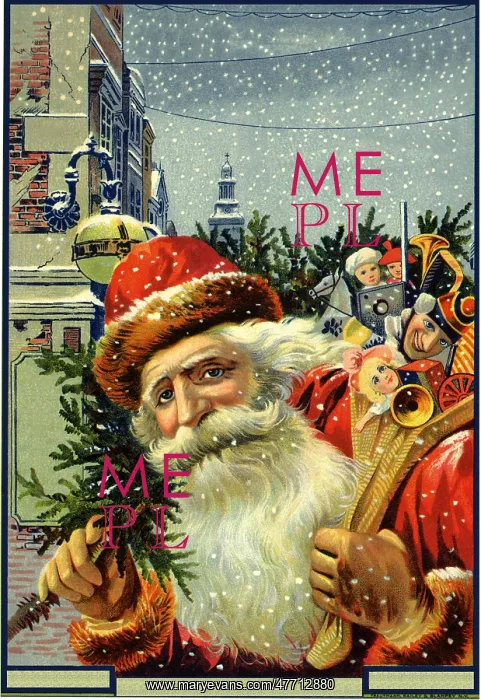  : Santa With Toys