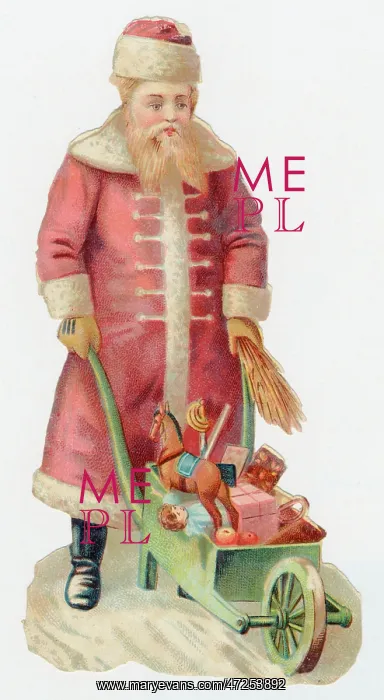  : Santa with Wheelbarrow