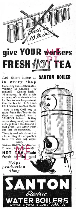 : Santon Electric Water Boilers For Canteens : Santon Electric Water Boilers For Canteens