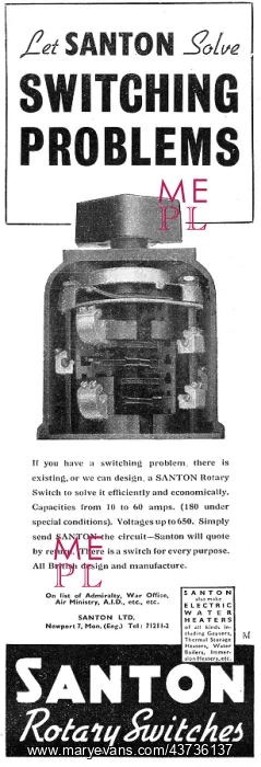  : Santon Rotary Switches