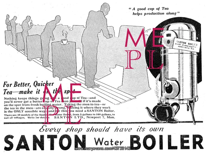  : Santon Water Boilers