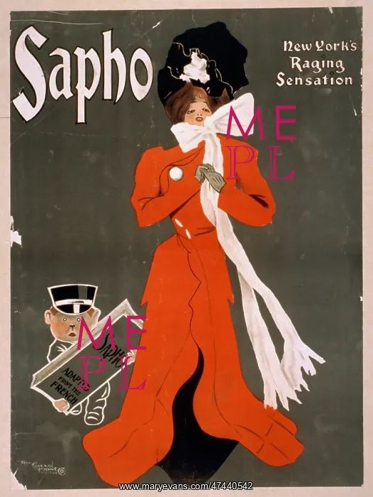 : Sapho New York's raging sensation : Sapho New York's raging sensation