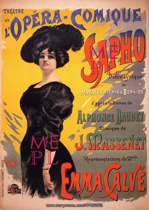 : Sapho: Theatre de l'Opera-Comique : Sapho: Theatre de l'Opera-Comique