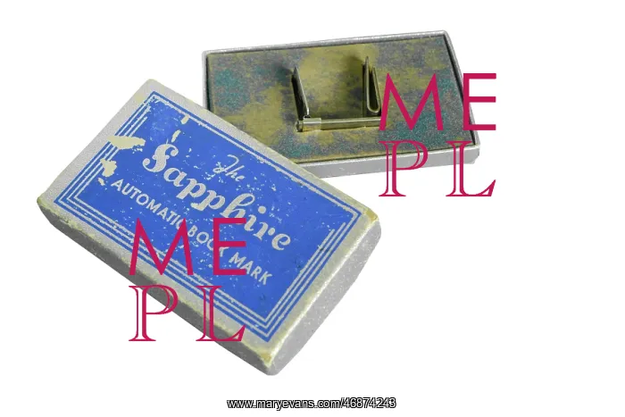: The Sapphire Automatic Book Mark in original packaging : The Sapphire Automatic Book Mark in original packaging