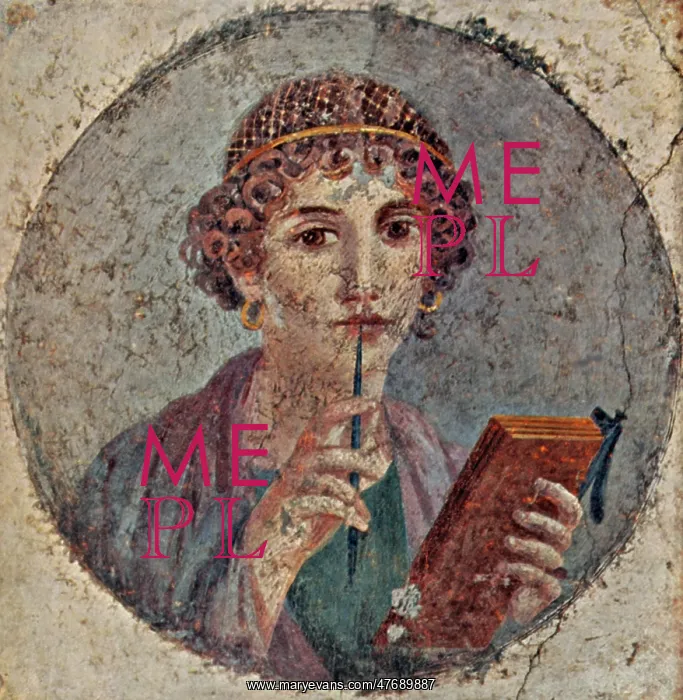: Sappho, Ancient Greek Poet : Sappho, Ancient Greek Poet