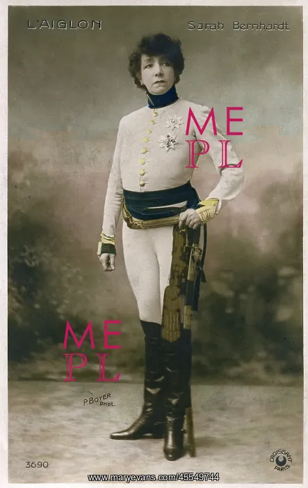 : Sarah Bernhardt in L'Aiglon (2 / 2) : Sarah Bernhardt in L'Aiglon (2 / 2)
