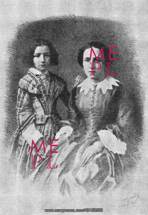 : Sarah Bernhardt with her mother : Sarah Bernhardt with her mother