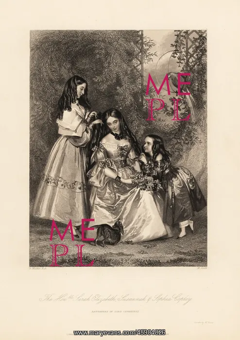 : Sarah Elizabeth, Susannah and Sophia Copley : Sarah Elizabeth, Susannah and Sophia Copley