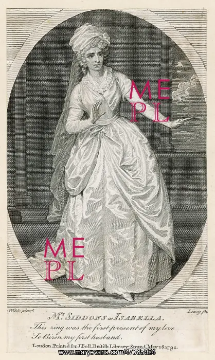 : Sarah Siddons - Isabella : Sarah Siddons - Isabella