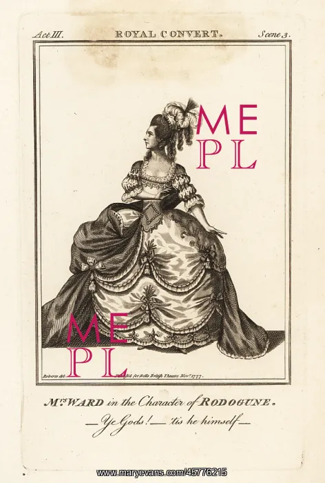 : Sarah Ward in the character of Rodogune in Nicholas : Sarah Ward in the character of Rodogune in Nicholas