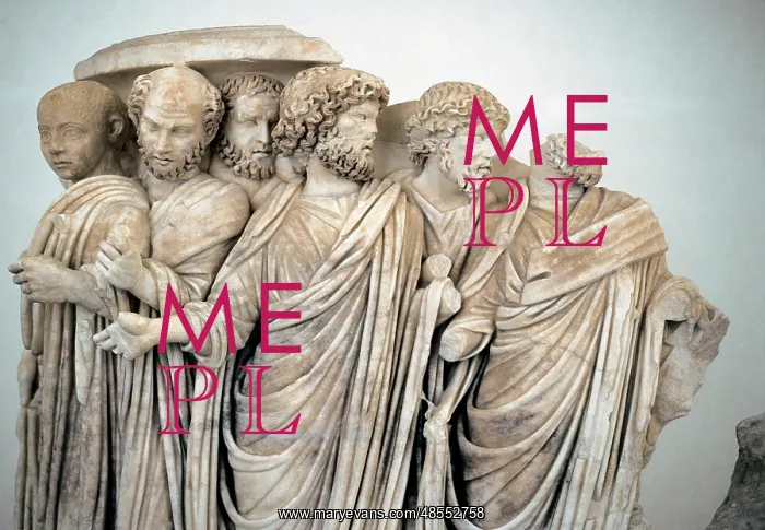 : Sarcophagus with processus consularis. Detail. Rome, 270 BC : Sarcophagus with processus consularis. Detail. Rome, 270 BC