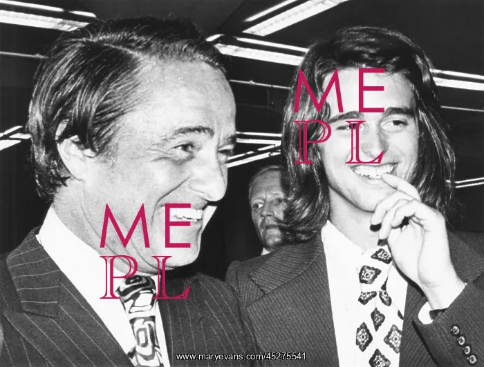 : Sargent Shriver and his son Bobby, on the day Shriver : Sargent Shriver and his son Bobby, on the day Shriver