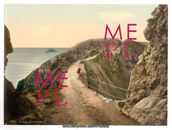 : Sark, the Coupee, Channel Islands, England : Sark, the Coupee, Channel Islands, England