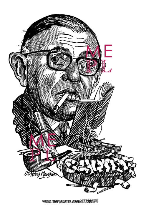 : SARTRE / CARTOON : SARTRE / CARTOON