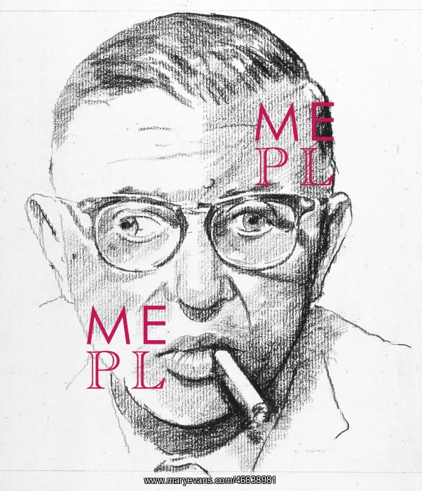 : SARTRE / SMOKING CIGARETTE : SARTRE / SMOKING CIGARETTE