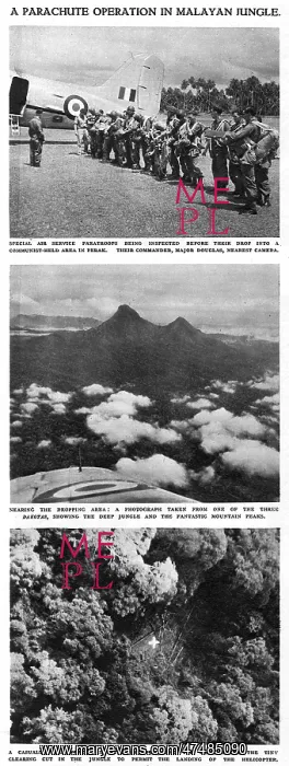 : An S.A.S. parachute operation in the Malayan jungle : An S.A.S. parachute operation in the Malayan jungle