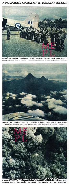 : An S.A.S. parachute operation in the Malayan jungle : An S.A.S. parachute operation in the Malayan jungle