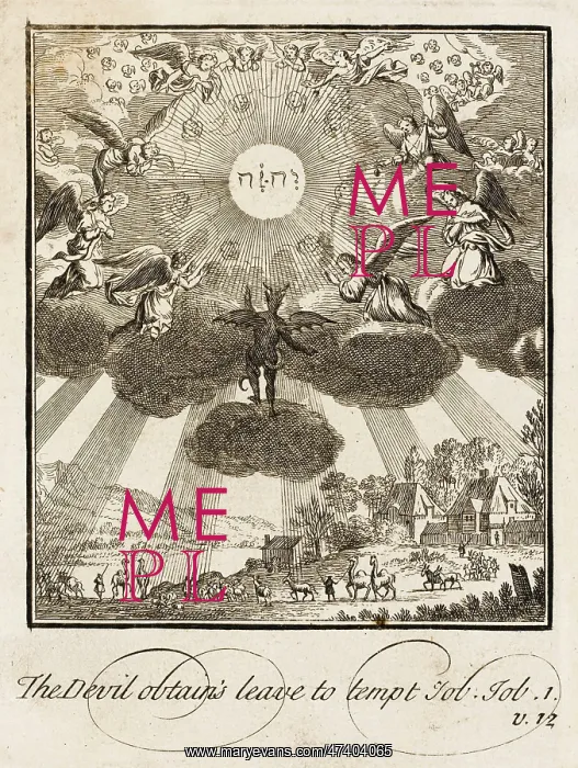 : SATAN AND JOB : SATAN AND JOB