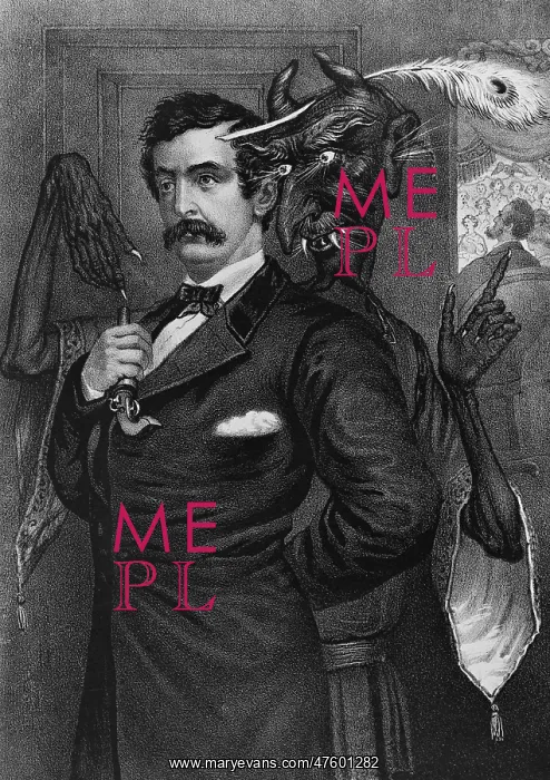 : Satan Tempting John Wilkes Booth : Satan Tempting John Wilkes Booth