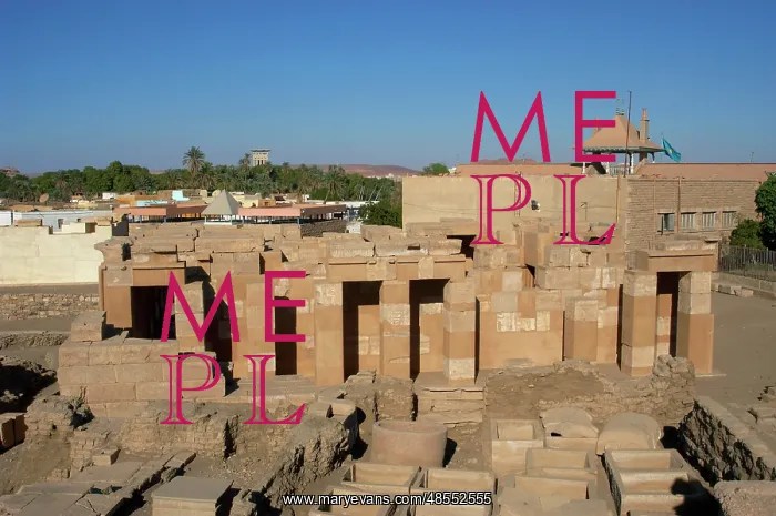 : Satet Temple. Elephantine Island. Egypt : Satet Temple. Elephantine Island. Egypt